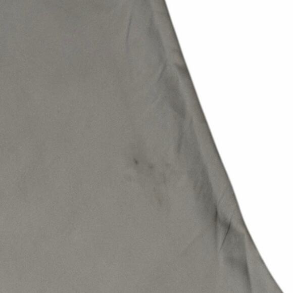 Anine Bing Bailey Silk Skirt In High Rise Silver - Picture 8 of 9